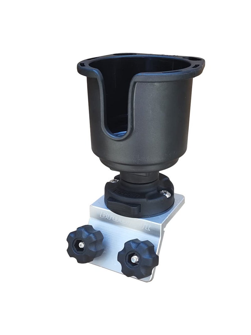 Brocraft SmokerCraft Boats/Polar Kraft Track 60 Degree Track Accessoires/Smoker Boat Drink Holder/Starcraft Boat Cup Holder - Image 1